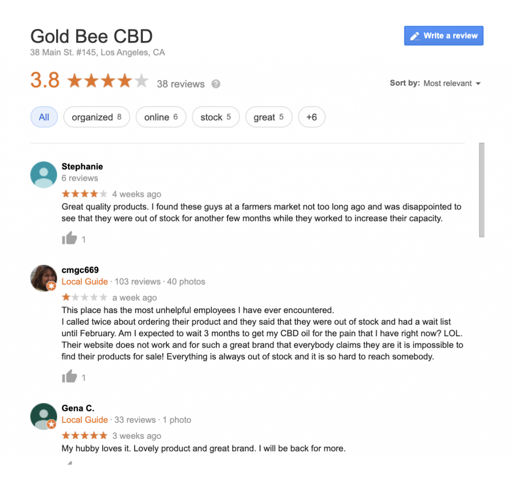 goldbee reviews